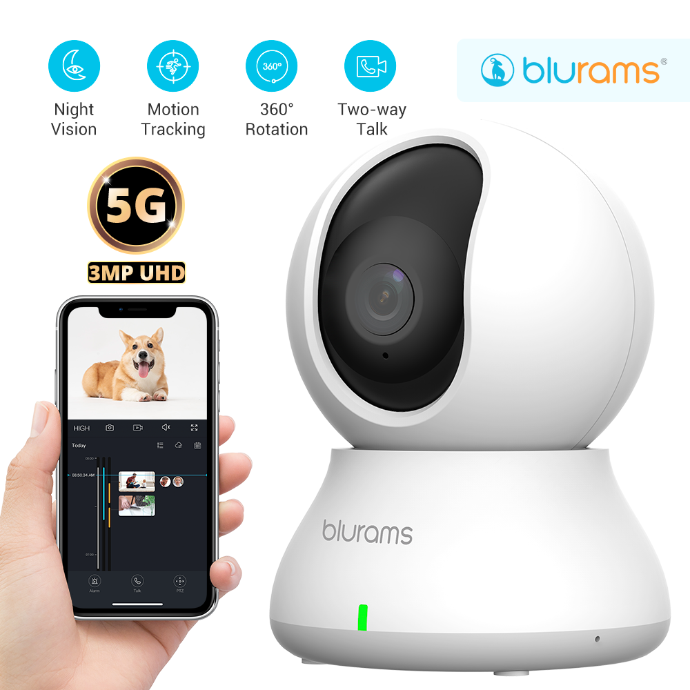 Eufy Camera E220 - Câmera interna Blurams 2K 5GHz/2,4GHz para
