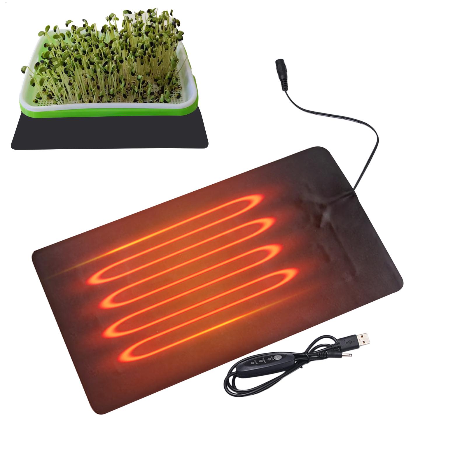 Heat Mat Seedling - Tapete Térmico para Sementes 5V 2A