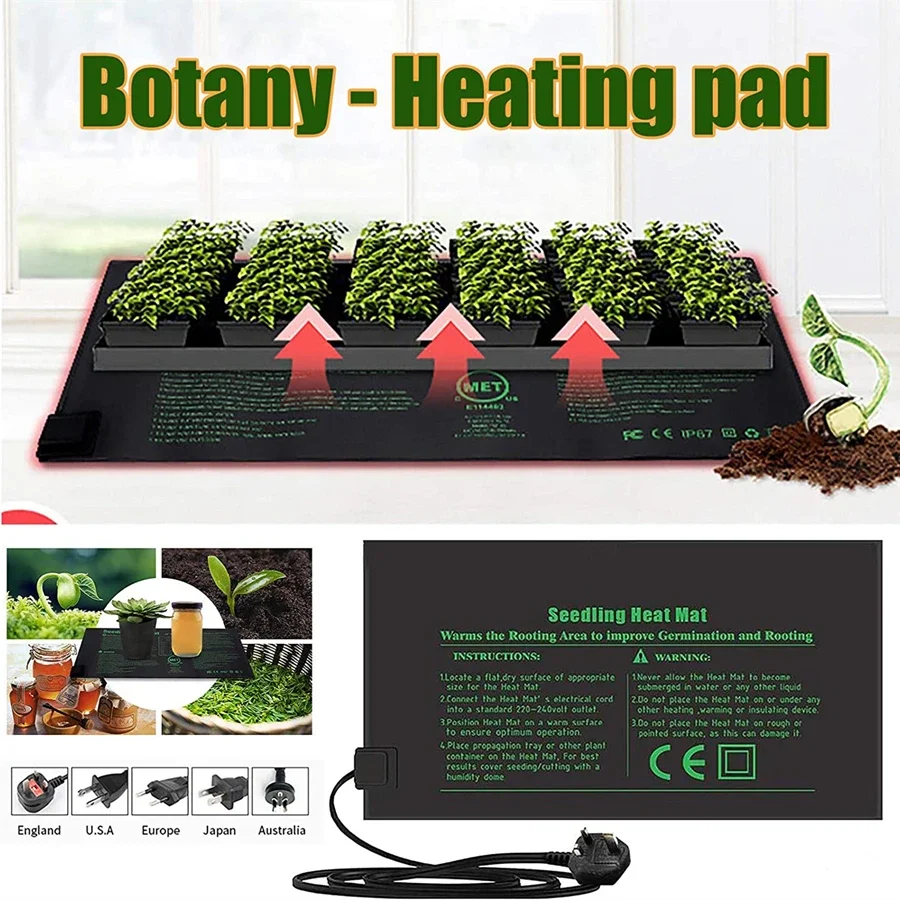 Tapete de calor para mudas, 4  - Heat Mat Seedling avaliação e preço