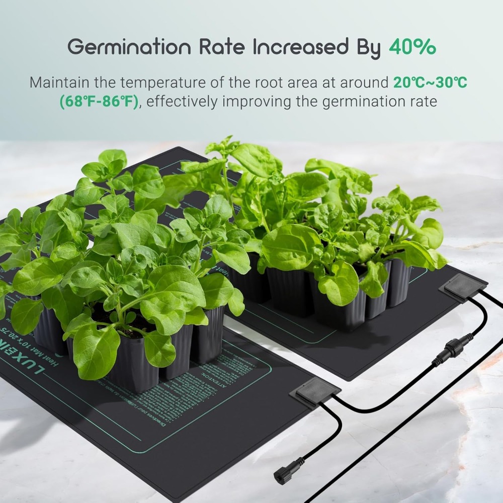 Kit com 4 Tapetes Térmicos par - Heat Mat Seedling avaliação e preço