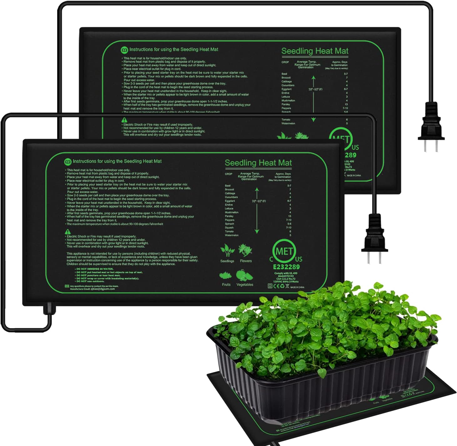 Tapete de calor para mudas, 10 - Heat Mat Seedling avaliação e preço