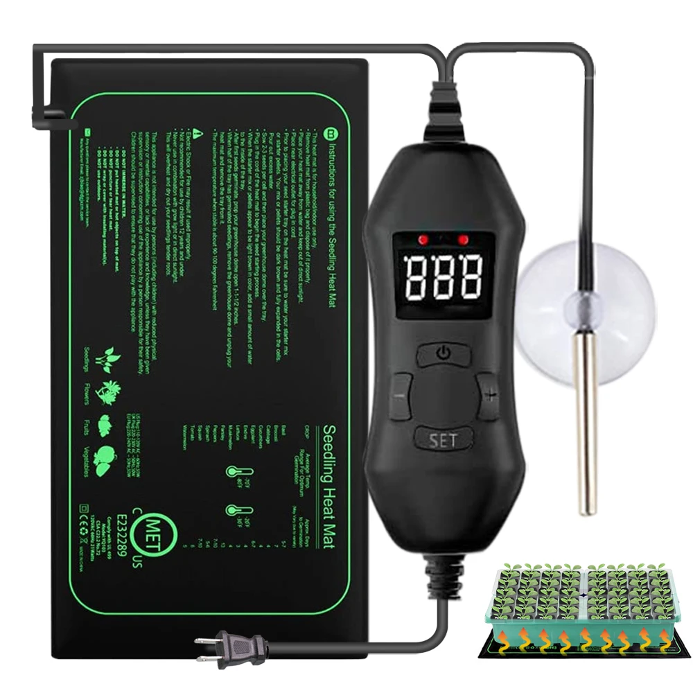 50w ue-eua/reino unido/au term - Heat Mat Seedling avaliação e preço