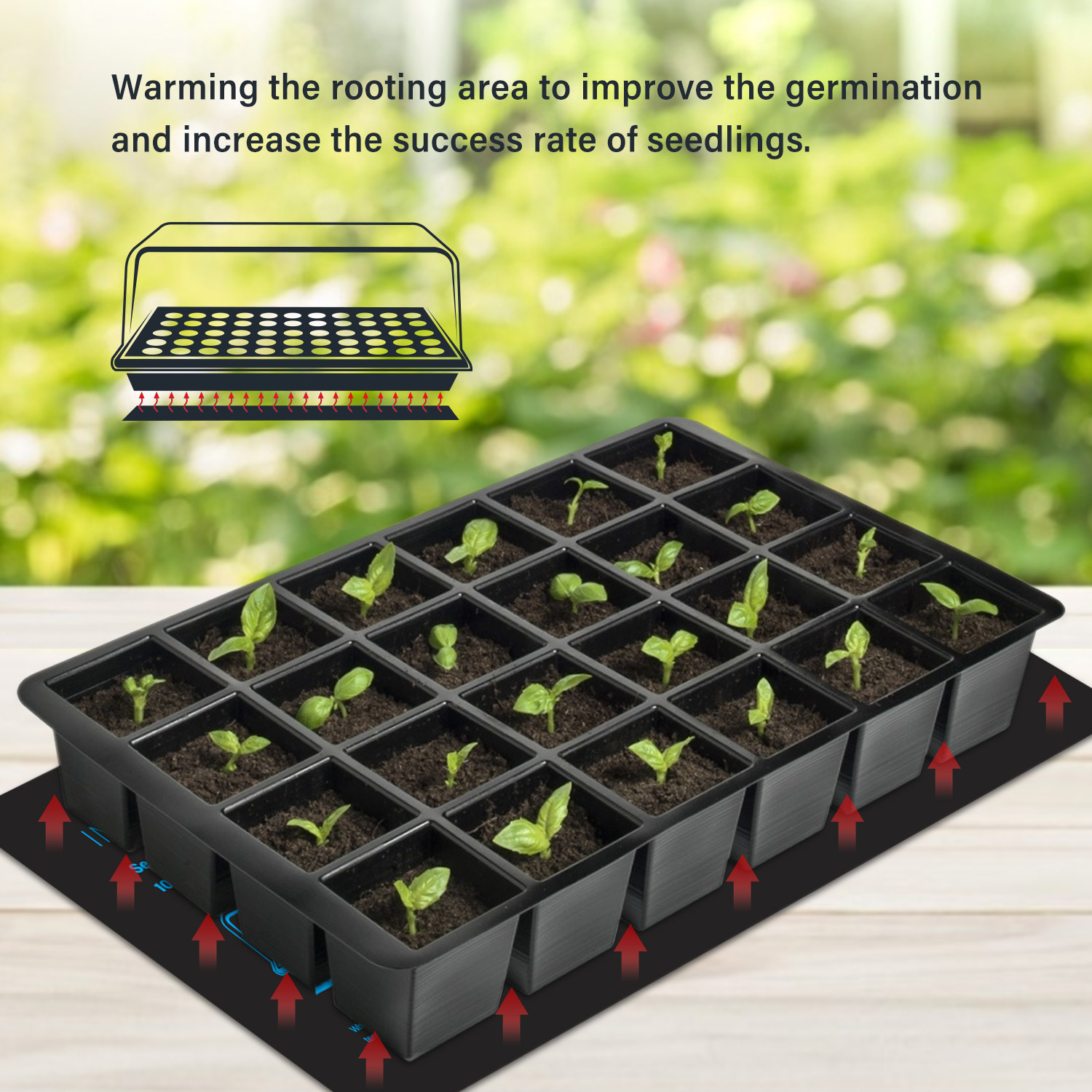 20.75x10cm ue/eua/reino unido/ - Heat Mat Seedling avaliação e preço
